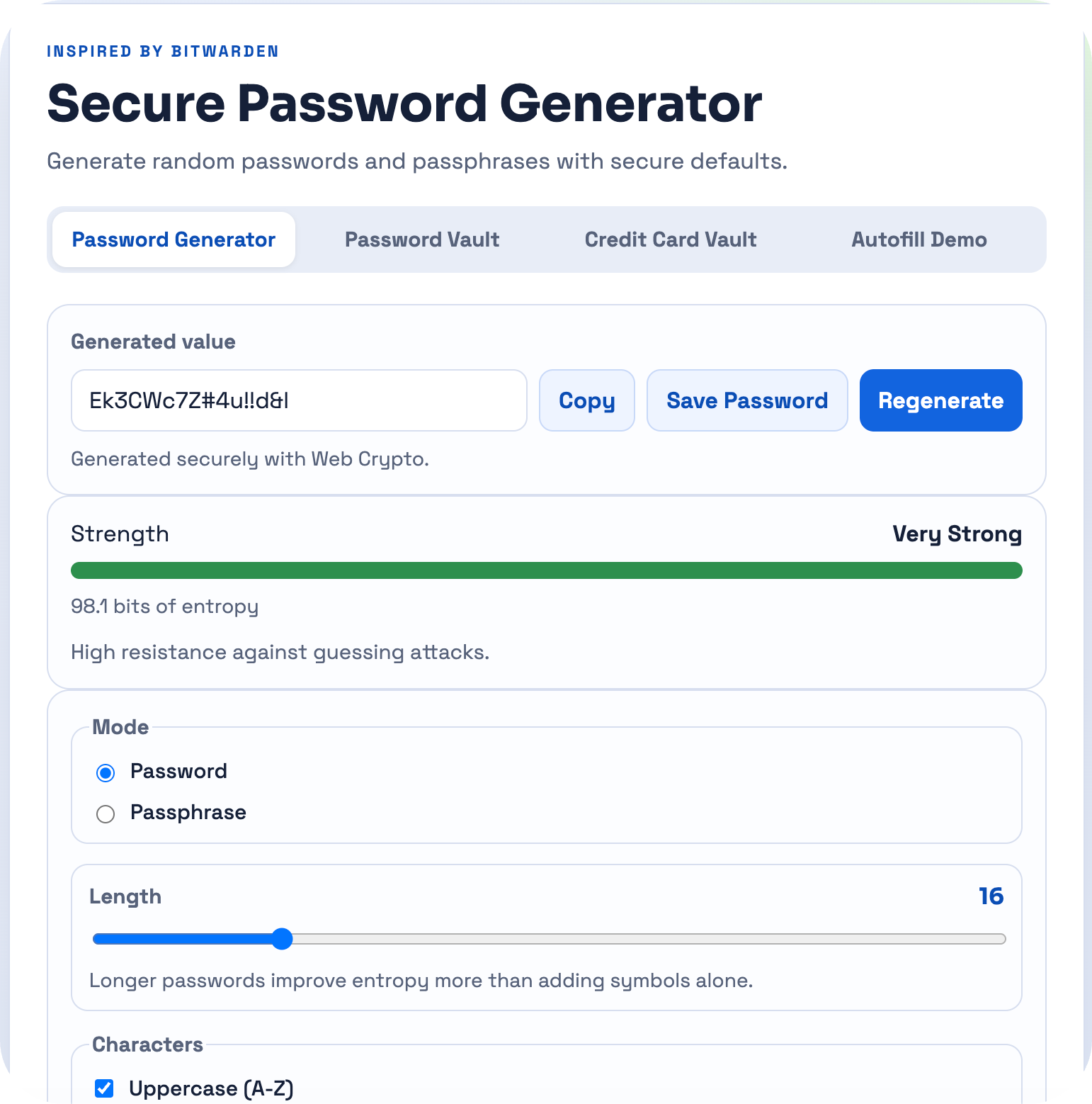 Preview image for the Password Management System